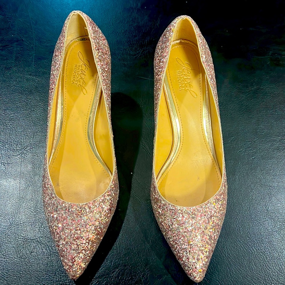 💓💖 Rose - gold designer Pumps